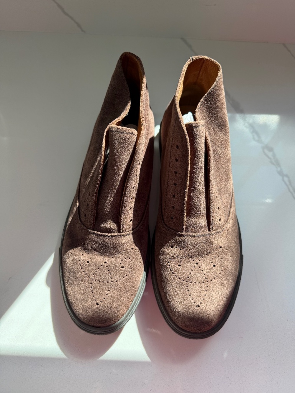 Fratelli Rossetti Italian Designer Suede Ankle Boots – Size 8.5 – NWOT